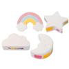 WOFASHPURET 4pcs Epsom Salts Bath Bomb Handmade Essential Oil for Boys and Girls Adults Relaxation Natural Travel Skin-Friendly Bubble Shower view 1