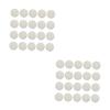 Ipetboom 40pcs Facial Exfoliator Pads Makeup Remover Puff Loofah Sponge Puff Safe for Sensitive Skin Travel-Friendly Facial Cleaning Pads view 1