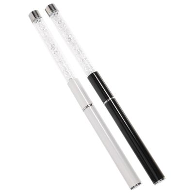 PACKOVE 2pcs Eyelash Brush Applicator Compact for Lash Makeup Lightweight Travel-friendly for Home Salon Use Sturdy Handle Flexible for Easy Application