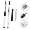 PACKOVE 2pcs Eyelash Brush Applicator Compact for Lash Makeup Lightweight Travel-friendly for Home Salon Use Sturdy Handle Flexible for Easy Application view 4