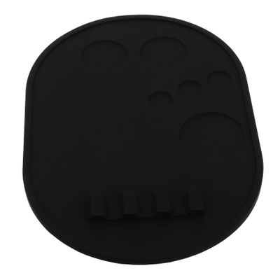 NOLITOY Makeup Mixing Palette Silicone Brush Holder for Foundation Nail Art Non-slip Portable Mixing Areas