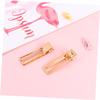 CALLARON Gold Large Hair Clips Set 3pcs Alloy Hairpin Barrette for Women Girls Fashion Metal Hair Jewelry Accessory view 2
