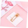 CALLARON Gold Large Hair Clips Set 3pcs Alloy Hairpin Barrette for Women Girls Fashion Metal Hair Jewelry Accessory view 3