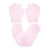 FOMIYES 2pairs Moisturizing Gel Socks and Gloves Cracked Feet and Hands Soft for Hydration Reusable and Portable Care view 1
