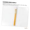 PartyKindom 7pcs Handheld Clean Brush for Deep Cleaning Nose Face Skin Safe Lightweight Facial Cleansing Tools Light view 3
