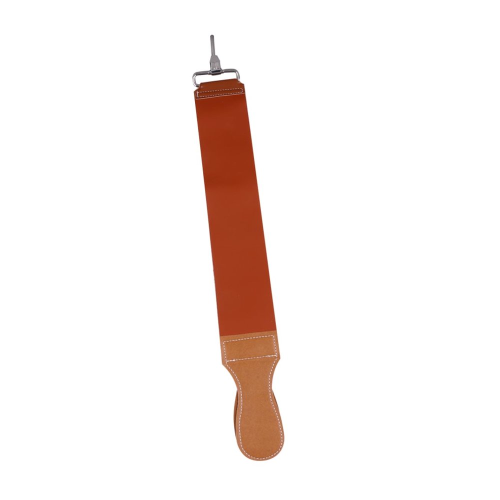 Straight Razor Strop Double Layer Leather Canvas Sharpening Strap