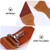 Straight Razor Strop Double Layer Leather Canvas Sharpening Strap view 3