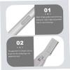 FOYTOKI Facial Razors for Women Electric Shaver Eyebrow Hair Remover Nose Hair Trimmer Beauty Care Tool view 4
