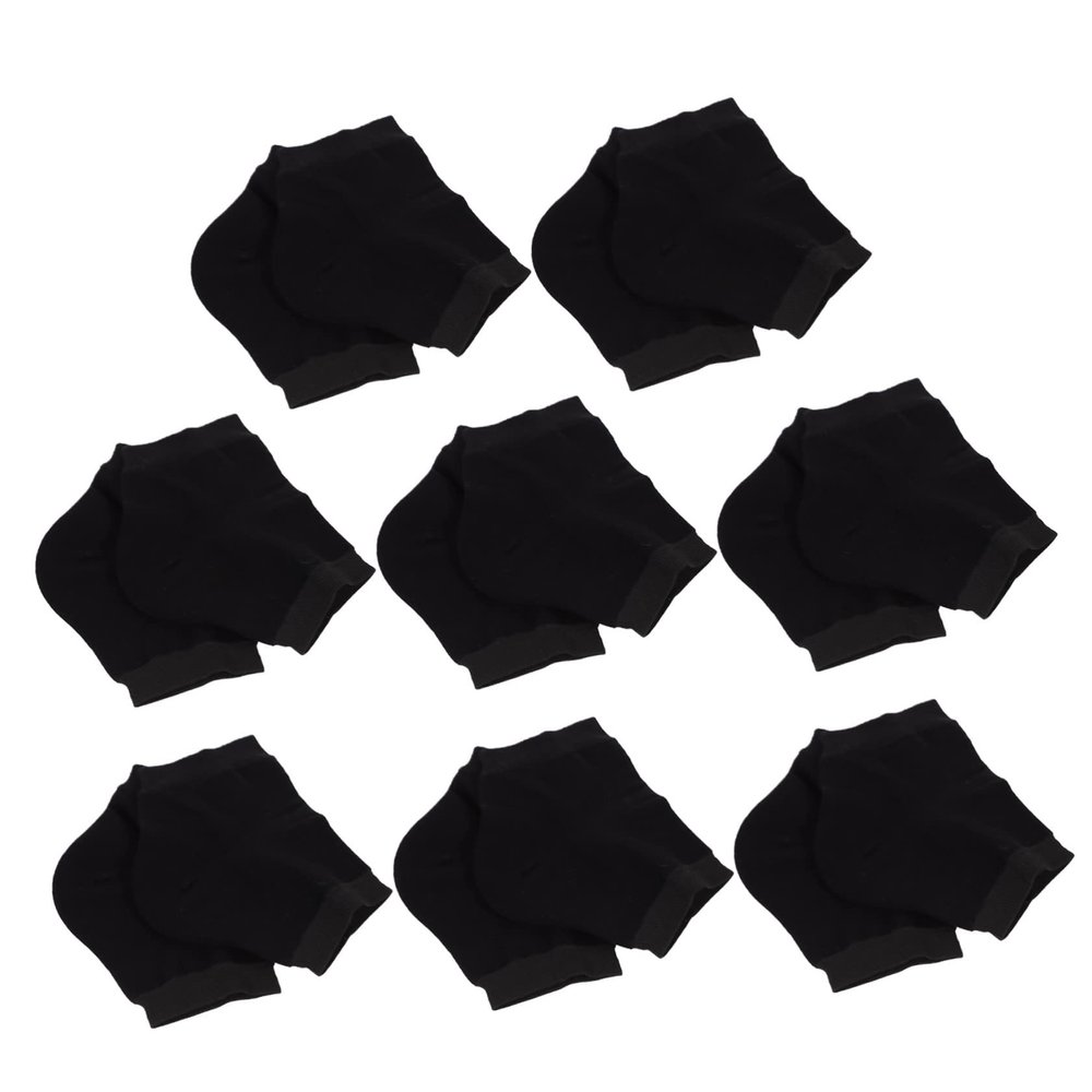 FOYTOKI 10pairs Feetures Moisturizing Socks of Elastic Heel Sleeves for Women Foot Care Protect Your Heels