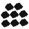 FOYTOKI 10pairs Feetures Moisturizing Socks of Elastic Heel Sleeves for Women Foot Care Protect Your Heels view 1