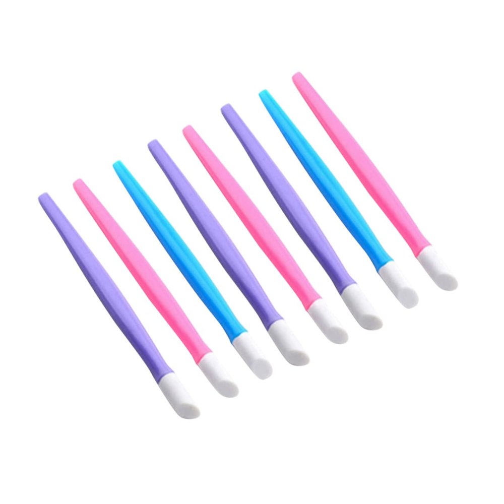 Beaupretty 50pcs Nail Art Tools Embossing Pen Nail Pressing Stick Cuticle Pusher Manicure Embossing Pen Tool Kit Random Color