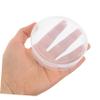 Beaupretty 2pcs Travel Makeup Containers Round Powder Puff Storage Box Case Makeup Organizer Travel Case view 4