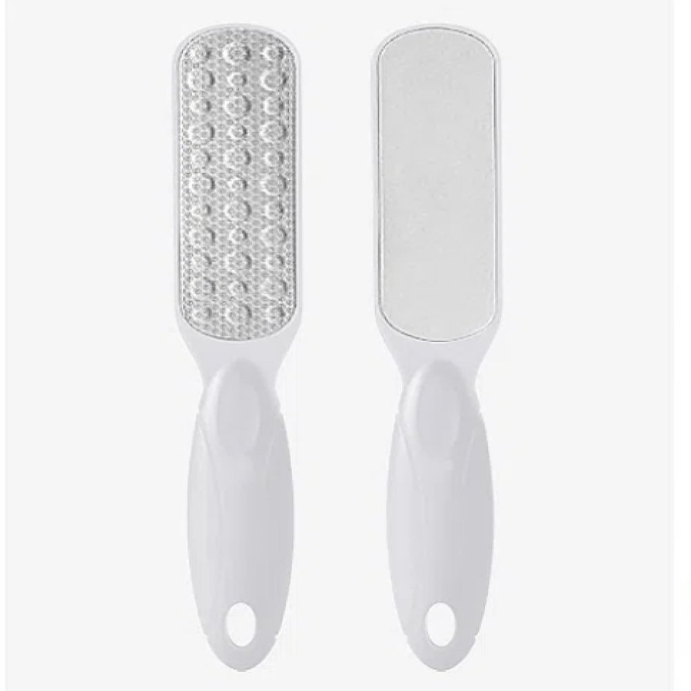 Stainless Steel Foot File Remove Dead Skin Calluses, Foot Rubbing Board, Double-Sided Scraping Foot File, Pedicure Tool