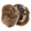 NOLITOY 2pcs Wig Headband Fake Elastic Hair Donut Wow Accessory Buns Cover Extensions Girl Curling Stylish Thick Bobby Women for Ponytail Wedding Headdress High Temperature Wire view 1