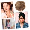 NOLITOY 2pcs Wig Headband Fake Elastic Hair Donut Wow Accessory Buns Cover Extensions Girl Curling Stylish Thick Bobby Women for Ponytail Wedding Headdress High Temperature Wire view 3