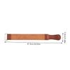 Vaguelly Double-sided Strop Tool Artificial Leather Sharpening Strap for Straight Manual Shaver Accessory for Efficient Hair Cutting view 2