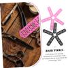 Beaupretty 10pcs Heatproof Perm Plates Hairdresser Accessories for Hairstylist Salon Barber Tools Heat-blocking Film Random view 4