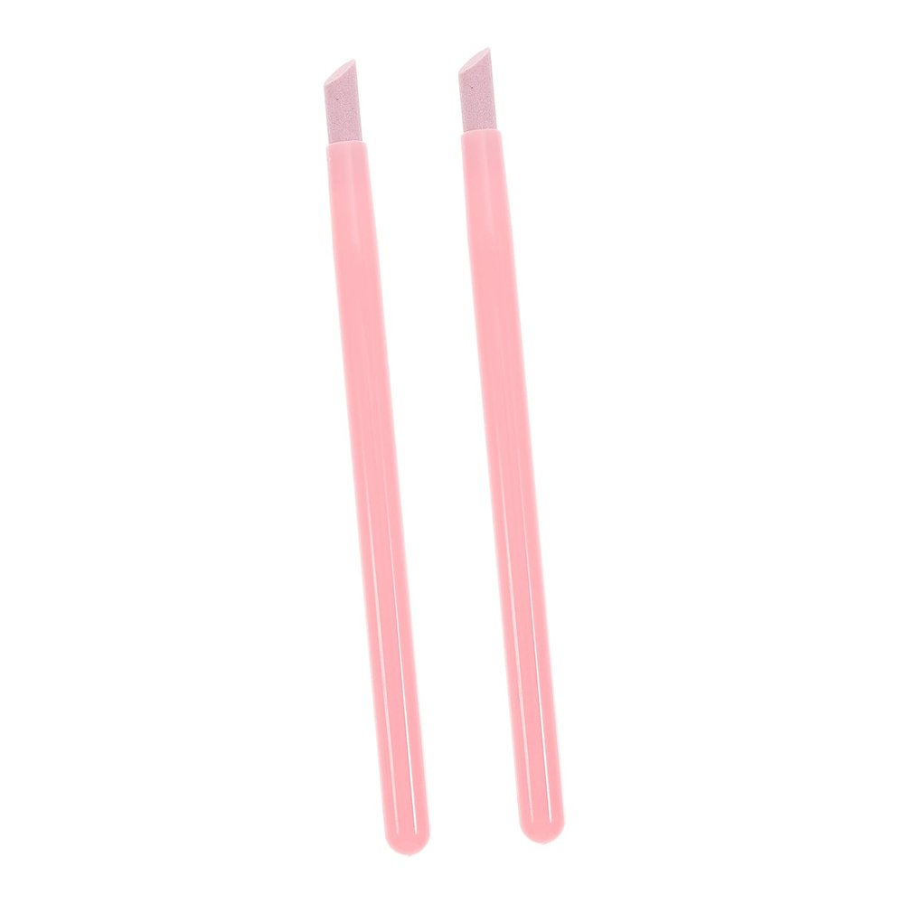 Beaupretty 2pcs Engraving Pen Professional Cuticle Pusher Dead Skin Remover Manicure Tools for Nail Care Pink