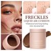 Liquid Frecckle Pen - Face Freckkle Makeup Pen | Waterproof Long Lasting Frecckles Air Cushion Faux Stamps |Waterproof Frecklles Face Dot Pen For Women And Girls Beauty Makeup Tool view 2