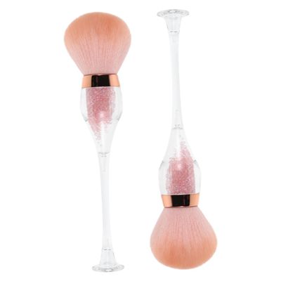 Beaupretty 2pcs Nail Dust Brush Soft Bristles for Gentle Cleaning Portable Manicure Tool for Home Salon Use Versatile Nail Art Makeup Brush for Powder Removal