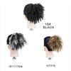 Bun, 4 - Inch Short Synthetic Afro Kinky Curly Hair Bun Extension for Women for Women(Gray) view 4