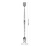 DEARMAMY Stainless Steel Double-Head Blackhead Shovel Pore Cleaner Skincare Tool Facial Massager view 2