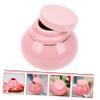 GALPADA Ceramic Travel Jar Screw Lid for Herbal Powder 200ml Refillable Cream and Ointment Storage for Home and On-the-Go Use view 4