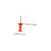PartyKindom 100pcs Lash Glue Bottle Needle Nozzle Needle for Salon Use view 2