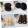 Baluue 3pcs Hair Bun Making Hairbands Comfortable Nylon Material for Quick Hairstyling view 4