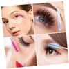 CALLARON 4pcs Eyelash Brush with Keychain Durable Salon Tools for Women Includes Tubes Blue and Girls Easy Use for Makeup Application view 4