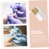Beaupretty 3pcs Copper Wire Cleaning Brush for Nail Drill Bits Nail Art Tools Cleaning Brush view 3