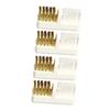 Beaupretty 4pcs Copper Wire Cleaning Brush for Nail Drill Multi-functional Nail Dust Remover Brush for Salon and Home Use Ergonomic Design for Easy Cleaning view 1