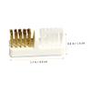 Beaupretty 4pcs Copper Wire Cleaning Brush for Nail Drill Multi-functional Nail Dust Remover Brush for Salon and Home Use Ergonomic Design for Easy Cleaning view 3