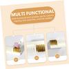 Beaupretty 4pcs Copper Wire Cleaning Brush for Nail Drill Multi-functional Nail Dust Remover Brush for Salon and Home Use Ergonomic Design for Easy Cleaning view 4