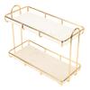 GALPADA Makeup Display Stand Shampoo Rack Bathroom Holder Vanity Trays Cosmetic Storage Rack Shampoo Stand view 1