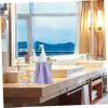 GALPADA Makeup Display Stand Shampoo Rack Bathroom Holder Vanity Trays Cosmetic Storage Rack Shampoo Stand view 3