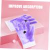 CALLARON Paraffin Therapy Hand and Feet Wax Covers 1 Pair Moisturizing Wax Mitts for Hand and Foot Care view 4