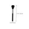 PartyKindom 4 Pcs Nail Dust Brush Set Fingernail Cleaning Scrubber for Nail Art Soft Bristles Ergonomic Handle for Home Salon Use view 2