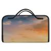 Xiaoyanbd Eiffel Tower Travel Toiletry Bag for Women, 4 in 1 Roll Up Makeup Cosmetic Bag With 4 Removable PVC Zipper Pouch view 2