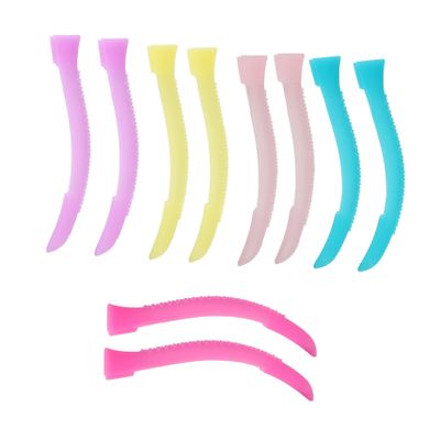GALPADA Manicure Tool Handle Sleeve 5 Pairs Nail Cuticle Scissor Handle Covers Scissors Cover Nail Clippers Random