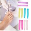 GALPADA Manicure Tool Handle Sleeve 5 Pairs Nail Cuticle Scissor Handle Covers Scissors Cover Nail Clippers Random view 2