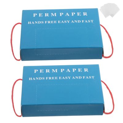 BIUDECO 600sheets Ultra Thin Hair Perm Papers Disposable Perming Paper for Cold and Hot Styling Professional Grade Hair Wrapping for Salon and Home Use