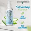AloeHydrate Gentle Exfoliating Face Wash; The Power of Nature Cleanses, Exfoliates, Smoothes & Clear Pores. Aloe vera, Fruit Enzymes, Squalane & Jojoba oil & Ceramide for Clean, Soft & Glowing Skin view 3