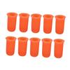 PartyKindom 100pcs Eyelash Bottle Plug Needles for Glue Dispensing Convenient Eyelash Extensions Tool for Professional Beauty Salons Unclogs Dried Glue Portable view 1