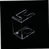 CALLARON Badger Shaving Brush Holder Wall Mount Razor Brush Stand Acrylic Material for Men's Razors view 4