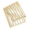 ERINGOGO Wooden Hair Braiding Rack Multi-Functional Wall-Mounted Hair Extension Holder for Salon Use Sturdy Design and Home Braiding Includes Thread Spools view 1