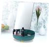 OUNONA Makeup Organizer Desktop Rotating Skincare Storage Perfume Organizer for Dresser Material view 3