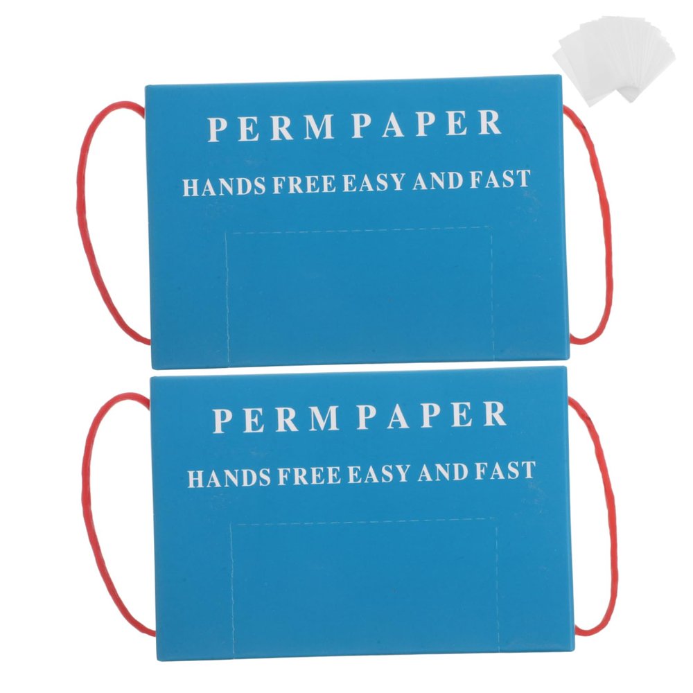 Beatifufu 600sheets Hair Perm Ultra Thin Curling Wraps for Cold Hot Perms for Salon Home Use