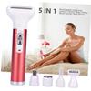 CALLARON 1set USB Rechargeable Electric Razor for Women Hair Removal Tool Trimmer for Eyebrow Face Arm Leg view 4