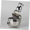 DEARMAMY 1set Shaving Accessories for Men Shaving Bowl Brush and Stand Shave Kit for Easy Preparation and Cleaning Practical Beard Grooming view 4
